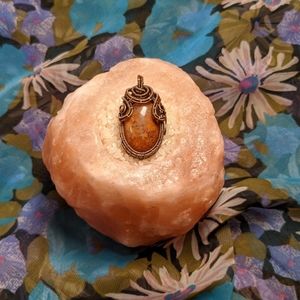 Carnelian Gemstone Pendant